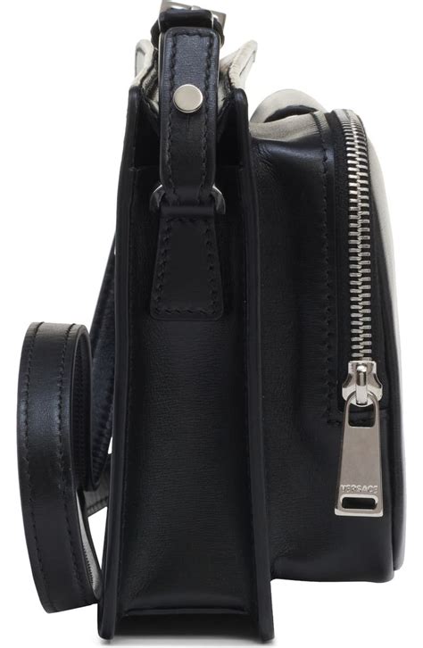 Versace Cargo Calfskin Crossbody Bag 